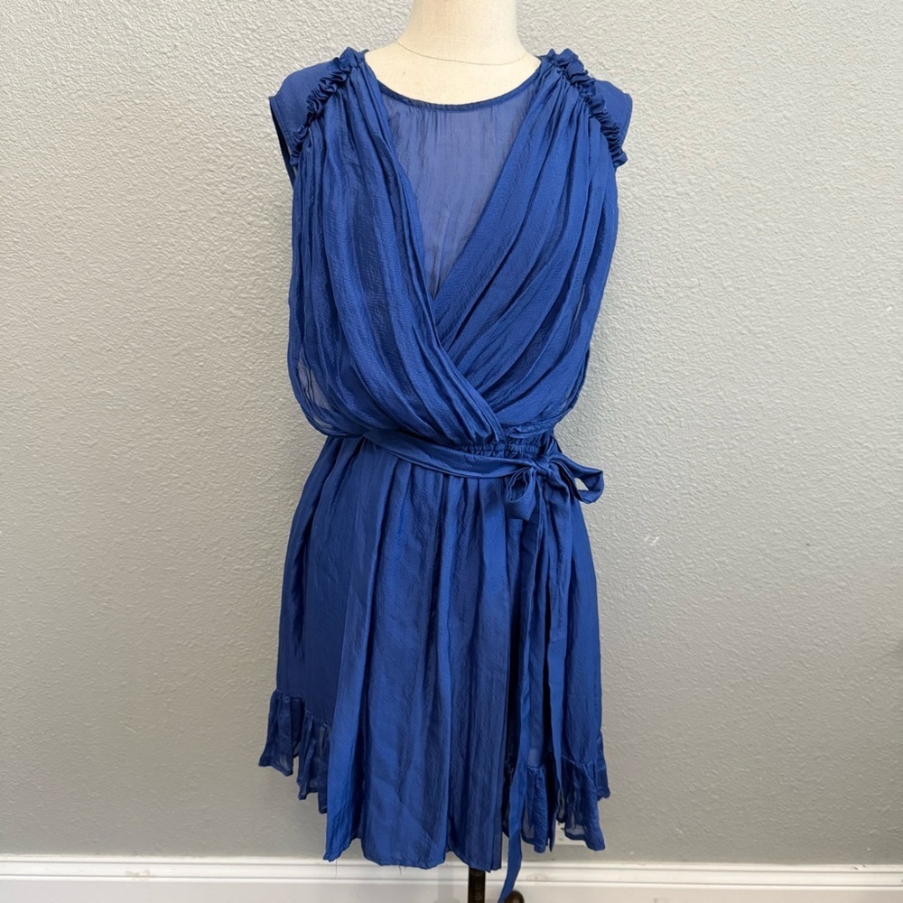 Karen Walker Silk Mini Dress Size 6 EUC